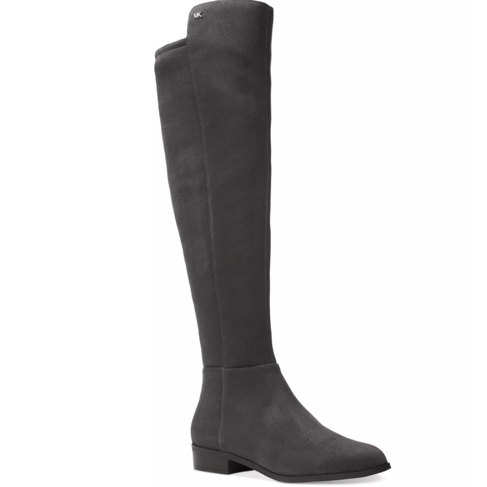 NWB Michael Kors Bromley Suede Riding Boots